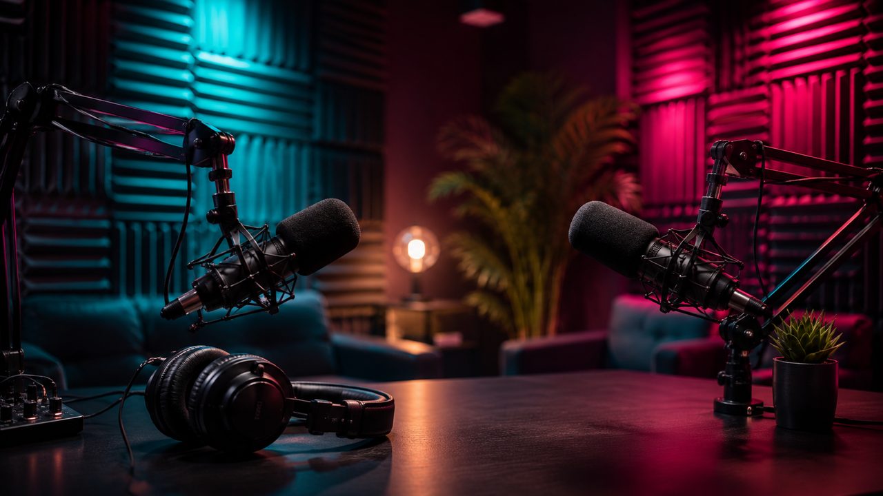 Modern podcast and streaming comedy