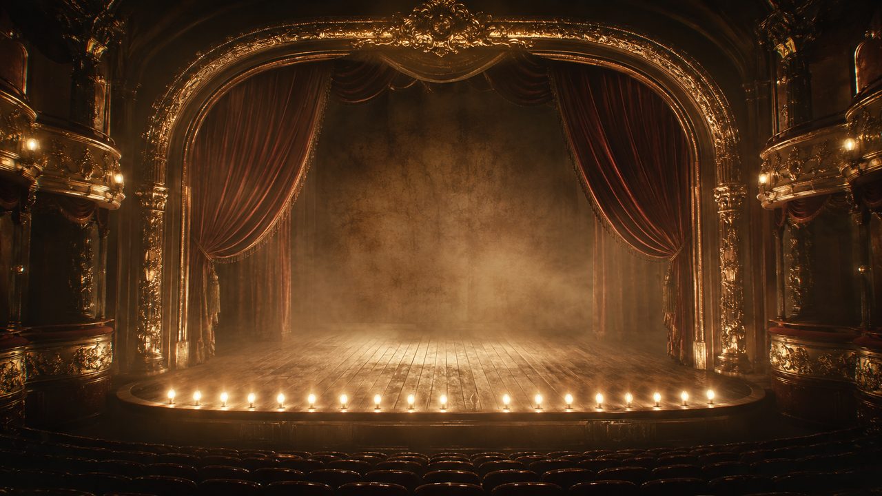 Vaudeville stage